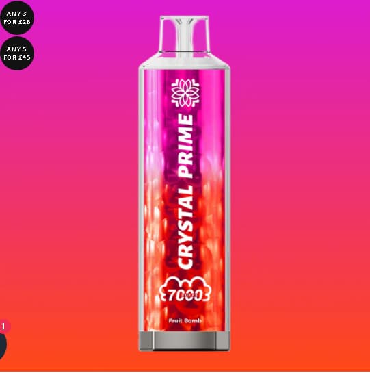 crystal-prime-disposable-vape Crystal Prime 3D Disposable Vape | 7000 Puffs | Rechargeable Pod